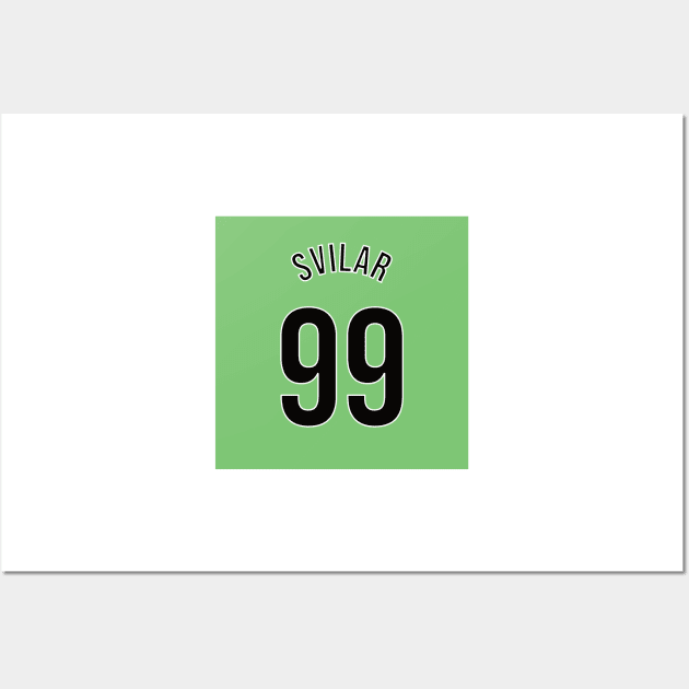 Svilar 99 Home Kit - 22/23 Season Wall Art by GotchaFace